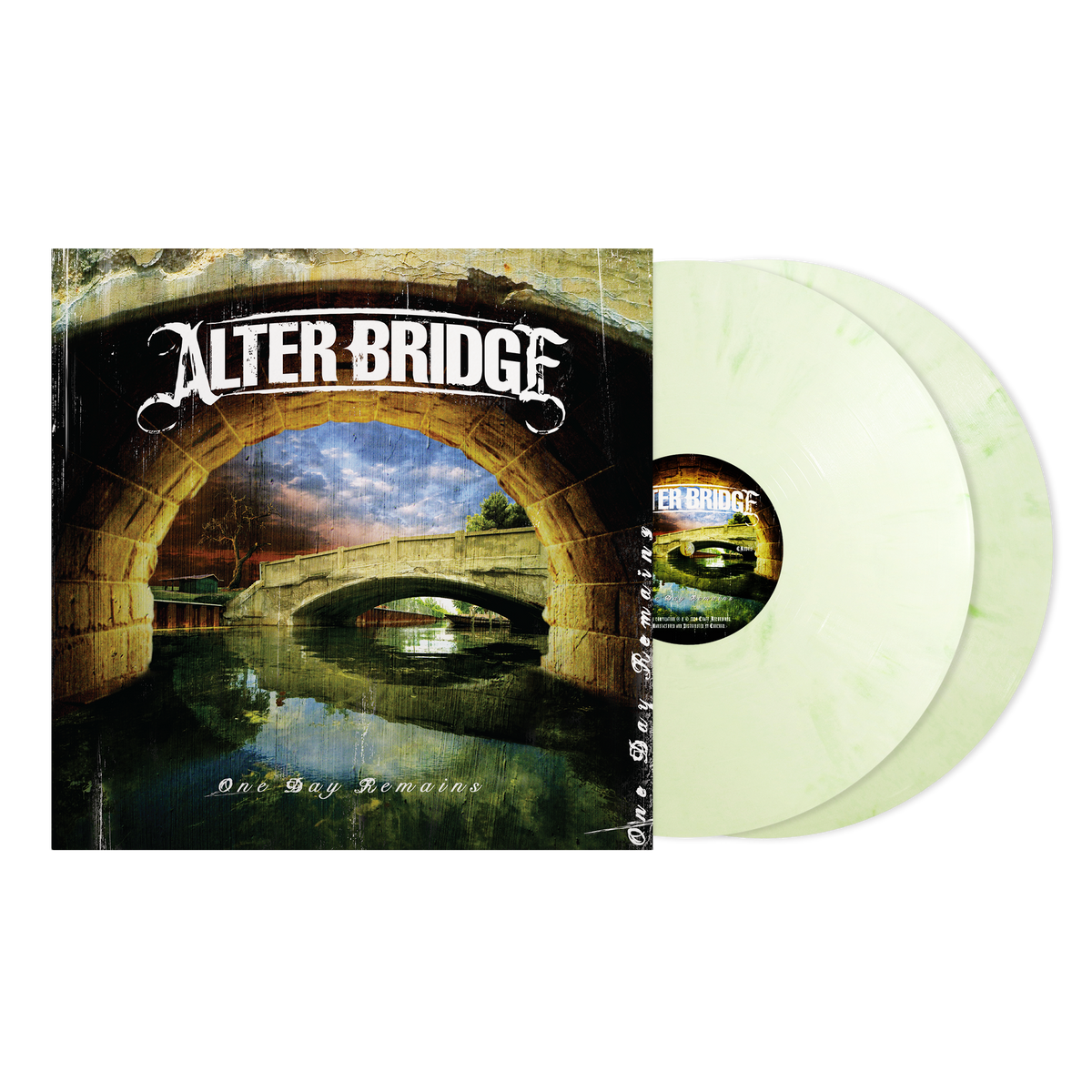 ALTER BRIDGE'ONE DAY REMAINS' DELUXE 20TH ANNIVERSARY 2LP - EXCLUSIVE - LTD.500 - LIMEADE