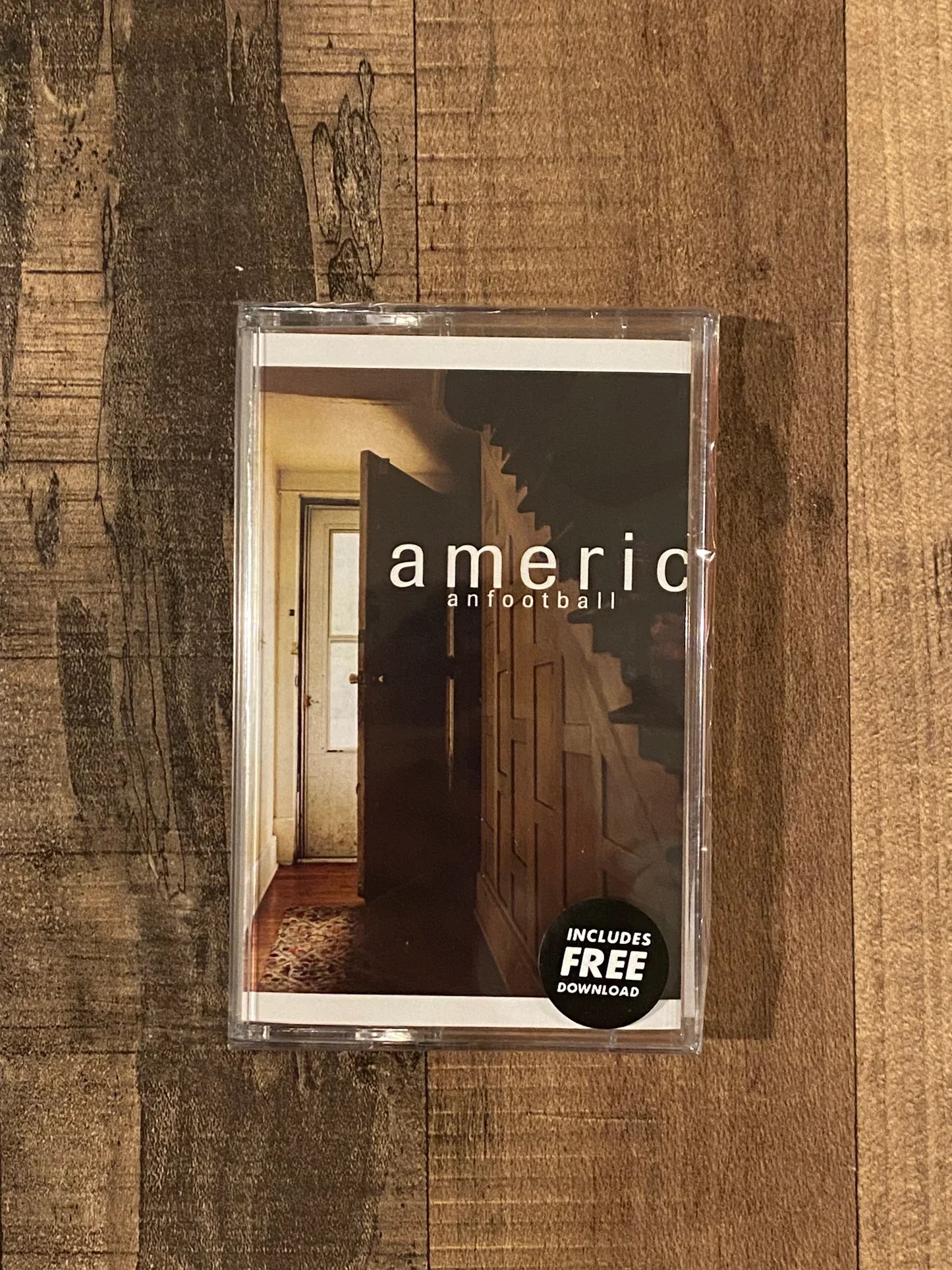 AMERICAN FOOTBALL 'AMERICAN FOOTBALL' (LP2) CASSETTE - ORANGE