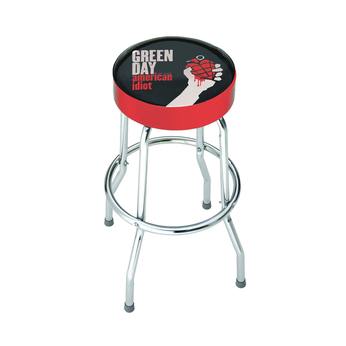 ROCKSAX GREEN DAY BAR STOOL - AMERICAN IDIOT