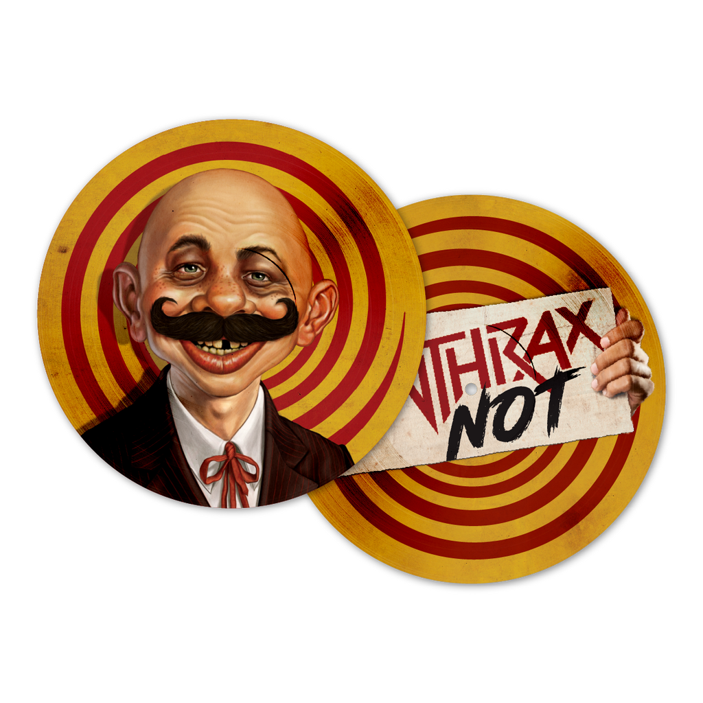 NOT: THE ILLUSTRATED ORAL HISTORY OF ANTHRAX + PICTURE DISC VINYL LP (DELUXE EDITION)