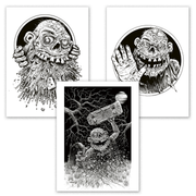 ANTHRAX: AMONG THE LIVING - SAWBLADE 3-PRINT SET - LTD. 100