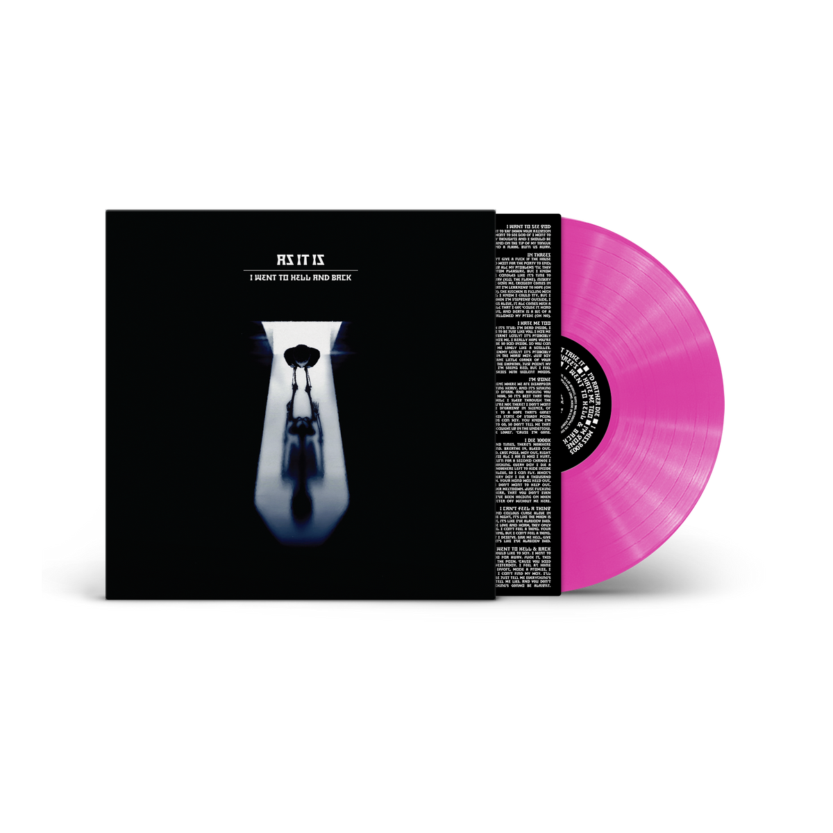 AS IT IS 'I WENT TO HELL AND BACK' LP - PINK