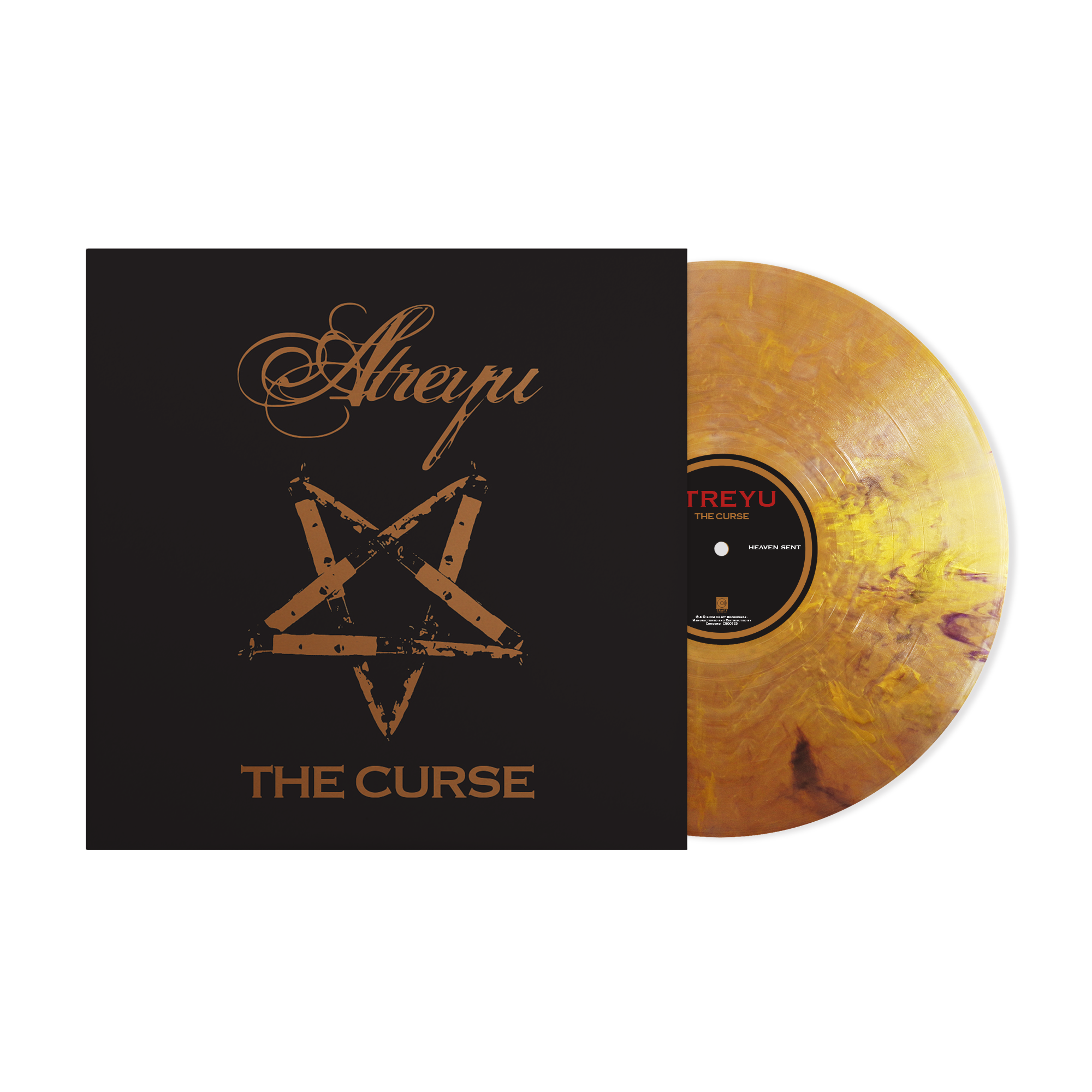 ATREYU ‘THE CURSE’ LP - EXCLUSIVE - LTD. 500 - ROYALTY METALLIC BLEND