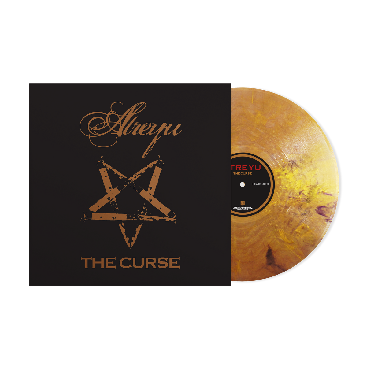 ATREYU ‘THE CURSE’ LP - EXCLUSIVE - LTD. 500 - ROYALTY METALLIC BLEND