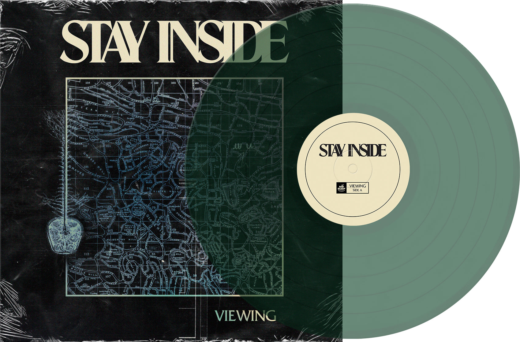 STAY INSIDE ‘VIEWING’ LP - EXCLUSIVE - LTD. 100 - TRANSLUCENT GREEN