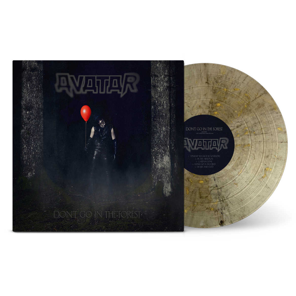 AVATAR 'DON'T GO IN THE FOREST' LP - EXCLUSIVE - LTD. 350 - SUSPENDED GOLD