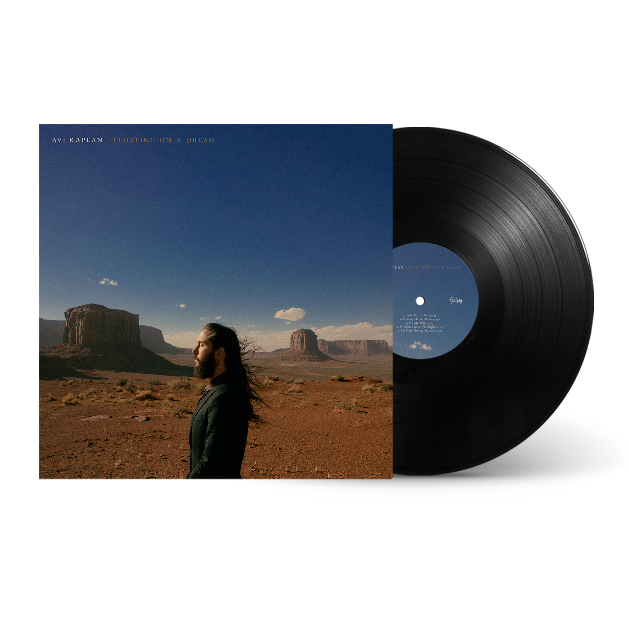 AVI KAPLAN 'FLOATING ON A DREAM' LP (Black Vinyl)