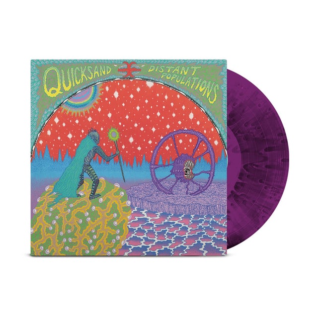 QUICKSAND 'DISTANT POPULATIONS' LP - CLOUDY PURPLE