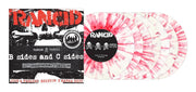 RANCID 'B-SIDES AND C-SIDES' 7x7" SINGLES - WHITE/RED/SPLATTER