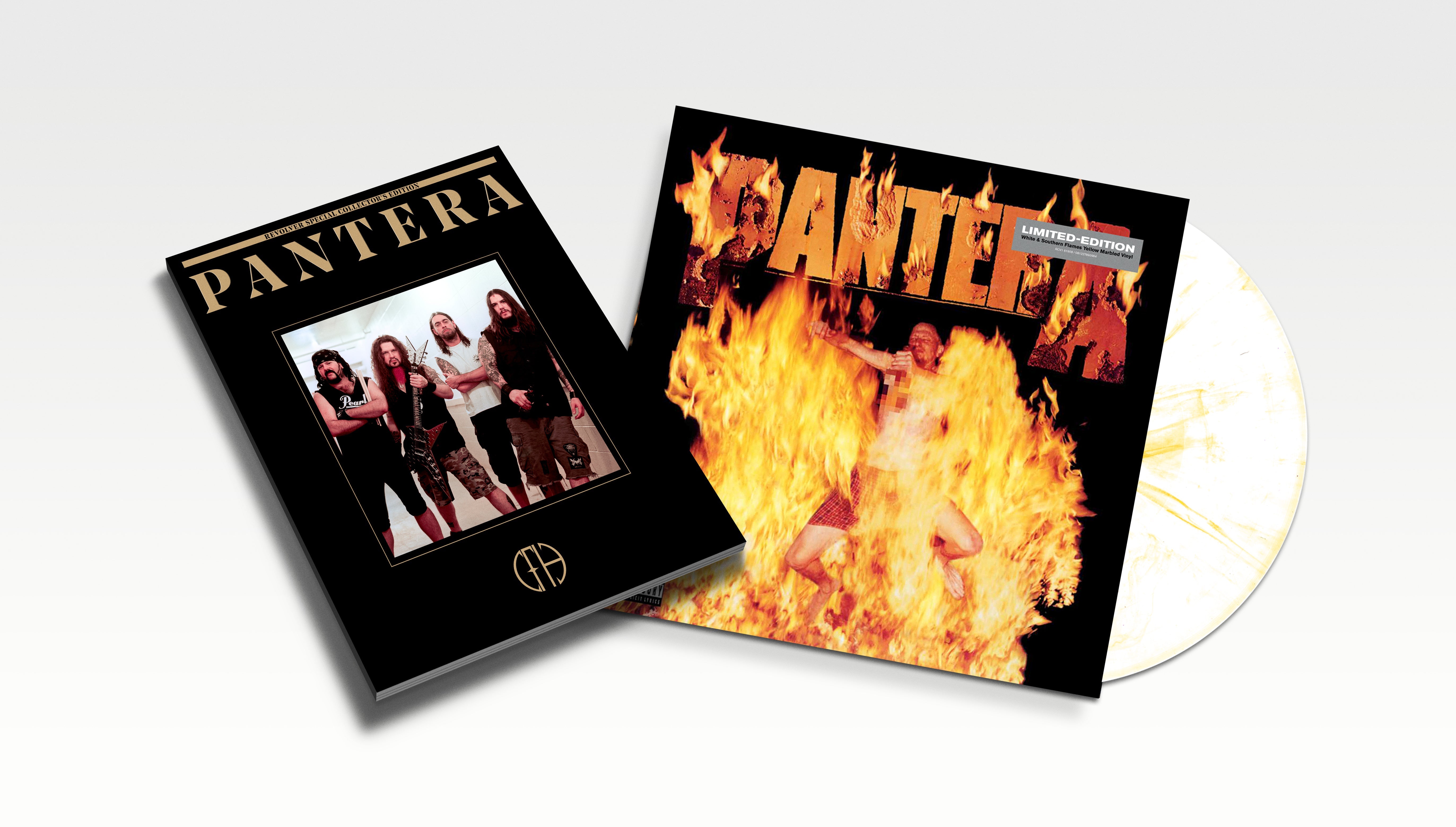 PANTERA 'REINVENTING THE STEEL' - LP + BOOK OF PANTERA SPECIAL COLLECTOR'S EDITION BUNDLE