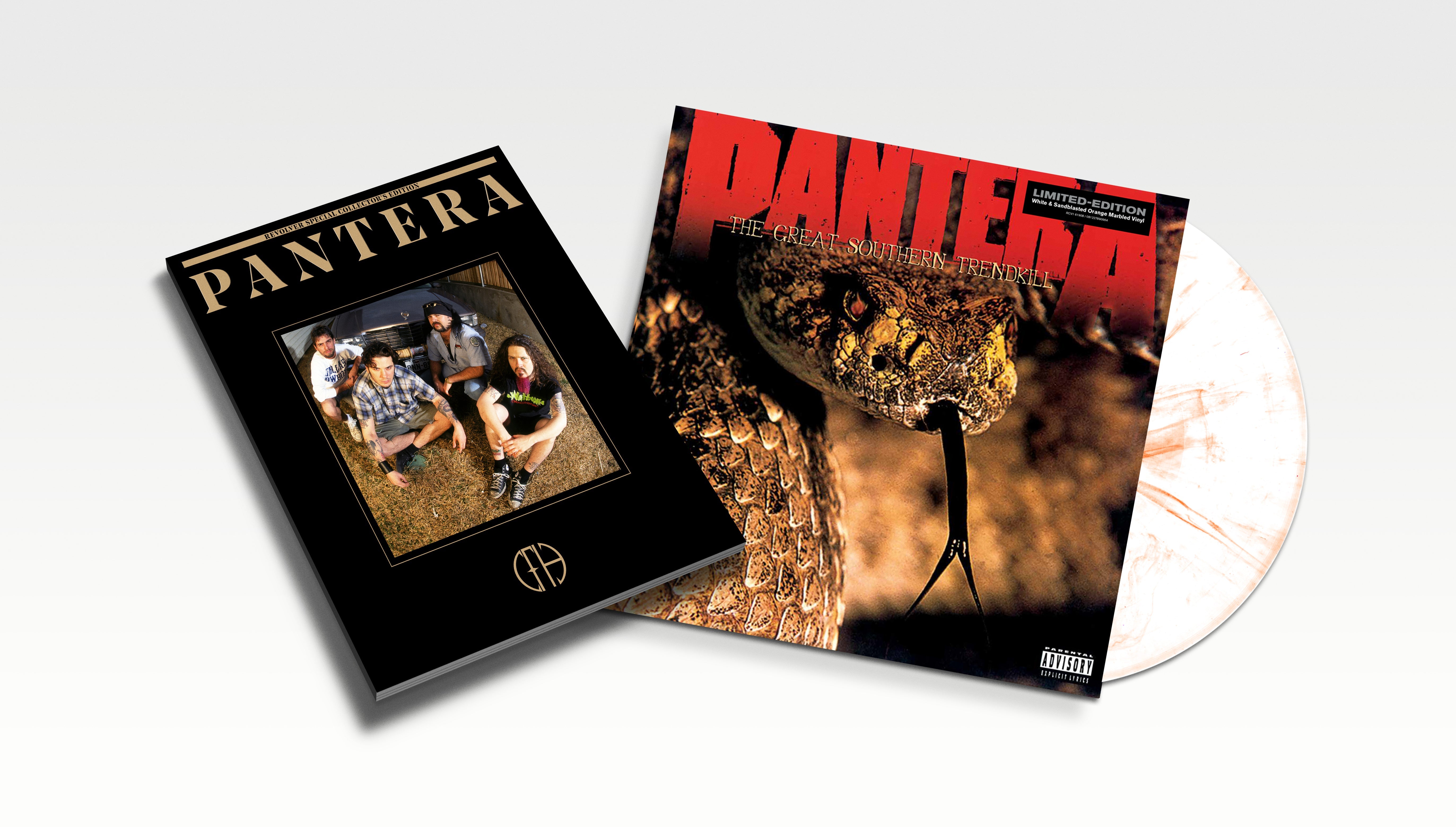 PANTERA 'THE GREAT SOUTHERN TRENDKILL' – LP + BOOK OF PANTERA SPECIAL COLLECTOR'S EDITION BUNDLE