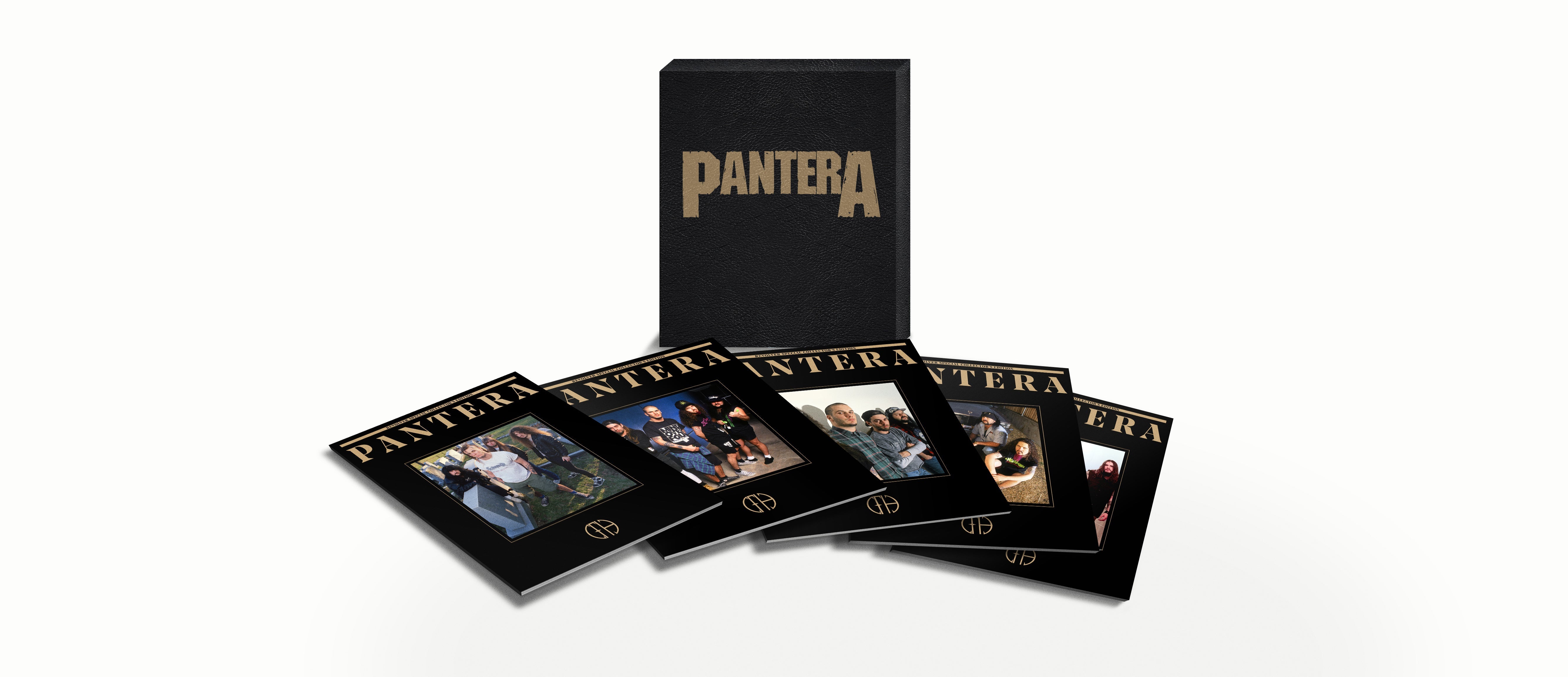 PANTERA: 5 SPECIAL COLLECTOR'S EDITION BOOKS AND SLIPCASE COLLECTOR'S BUNDLE