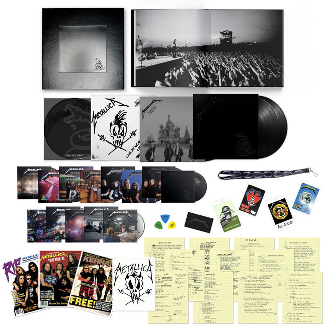 METALLICA 'THE BLACK ALBUM' DELUXE BOX SET