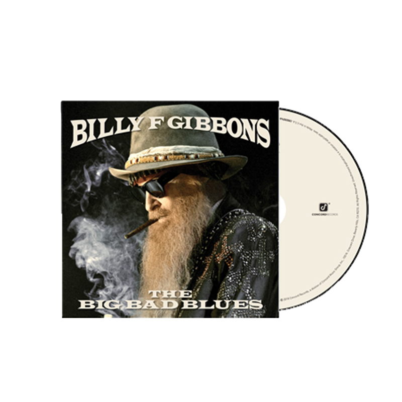BILLY GIBBONS 'THE BIG BAD BLUES' CD