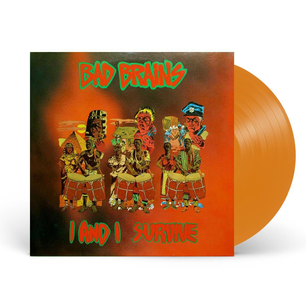 BAD BRAINS 'I AND I SURVIVE' LP - ORANGE
