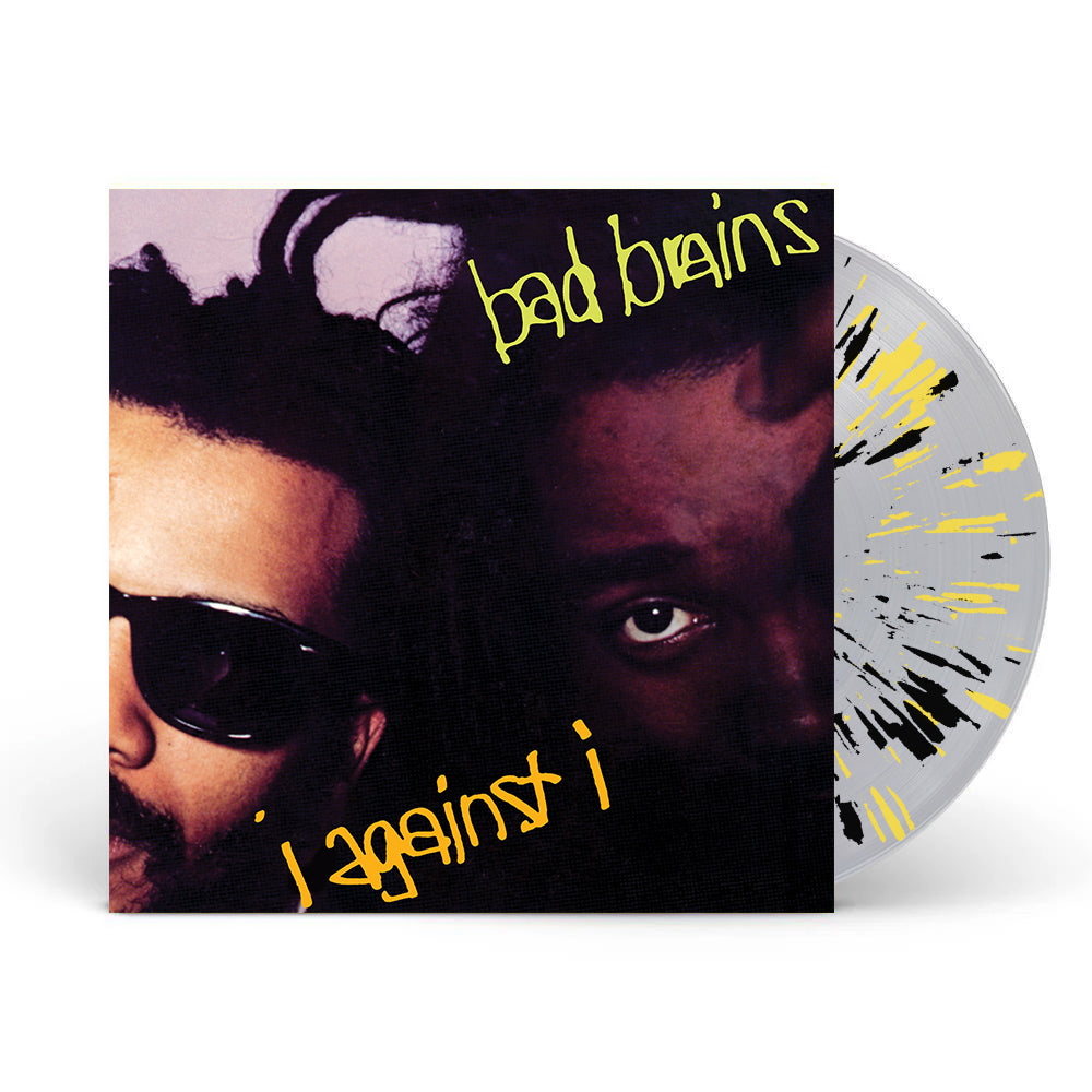BAD BRAINS ‘I AGAINST I’ LP - LTD. 300 - CLEAR/BLACK/YELLOW/ORANGE