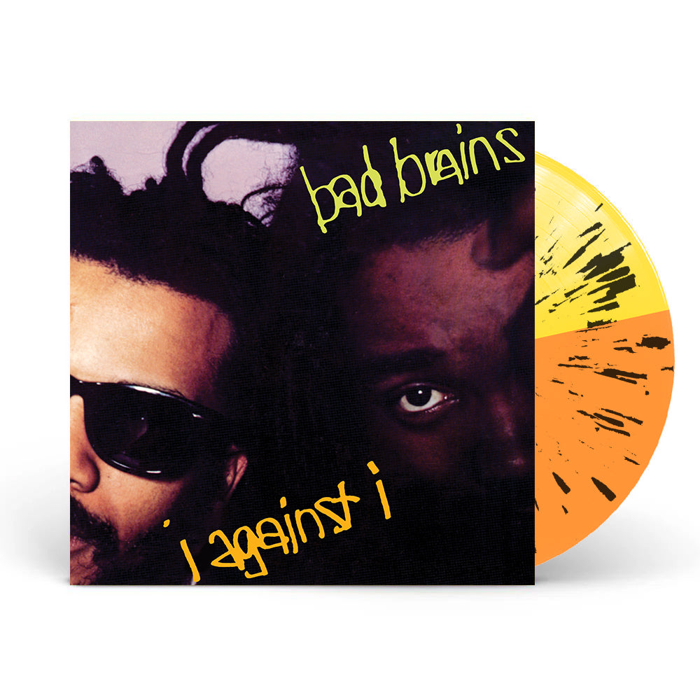 BAD BRAINS ‘I AGAINST I’ LP - LTD. 300 - CLEAR/BLACK/YELLOW/ORANGE