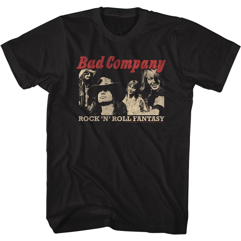 BAD COMPANY - ROCK N ROLL FANTASY SHIRT