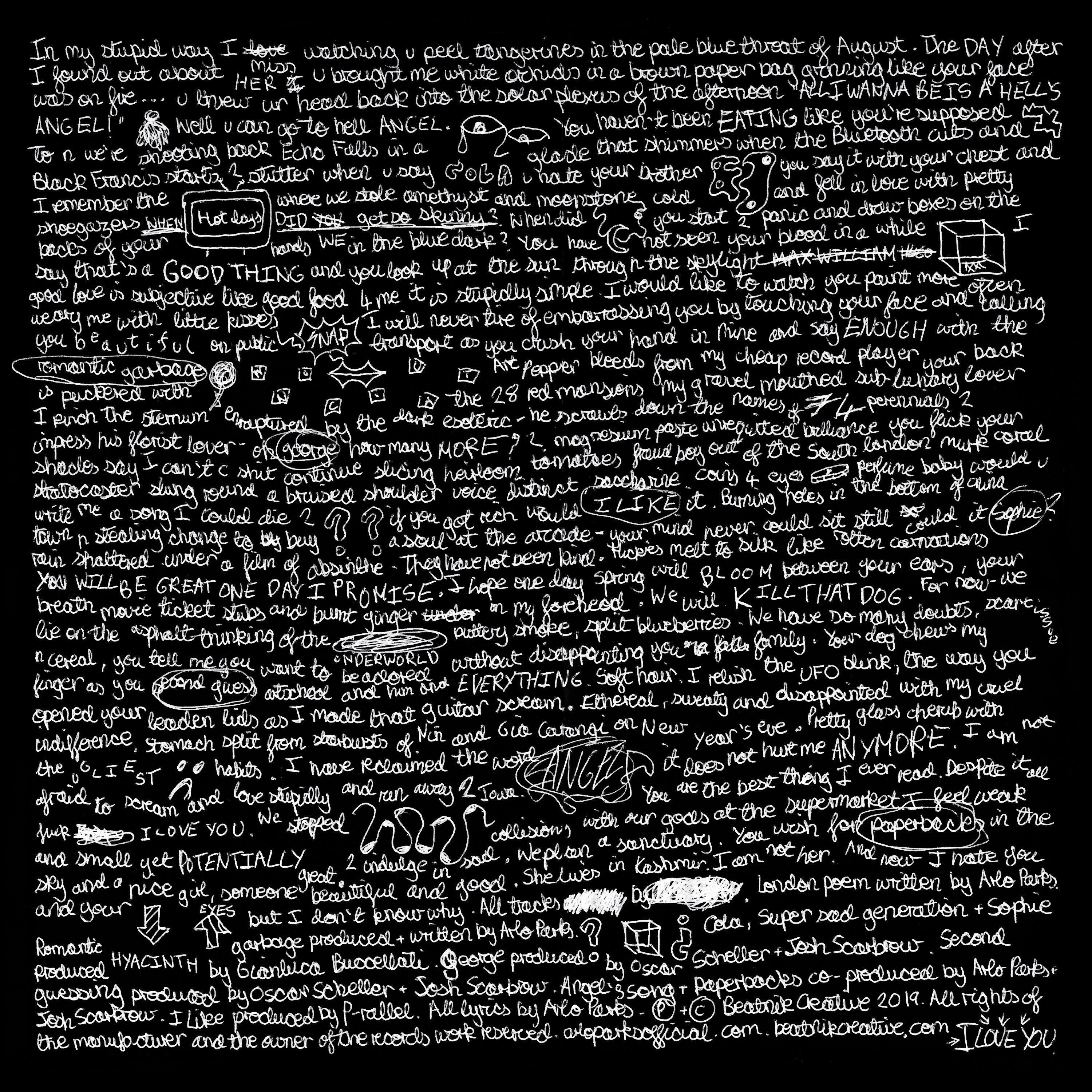 ARLO PARKS 'SUPER SAD GENERATION' LP - WHITE