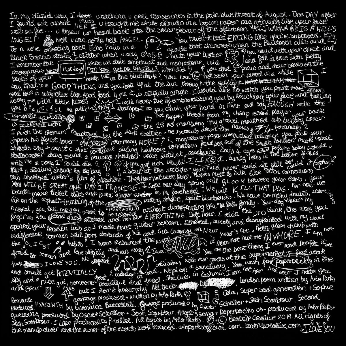 ARLO PARKS 'SUPER SAD GENERATION' LP - WHITE