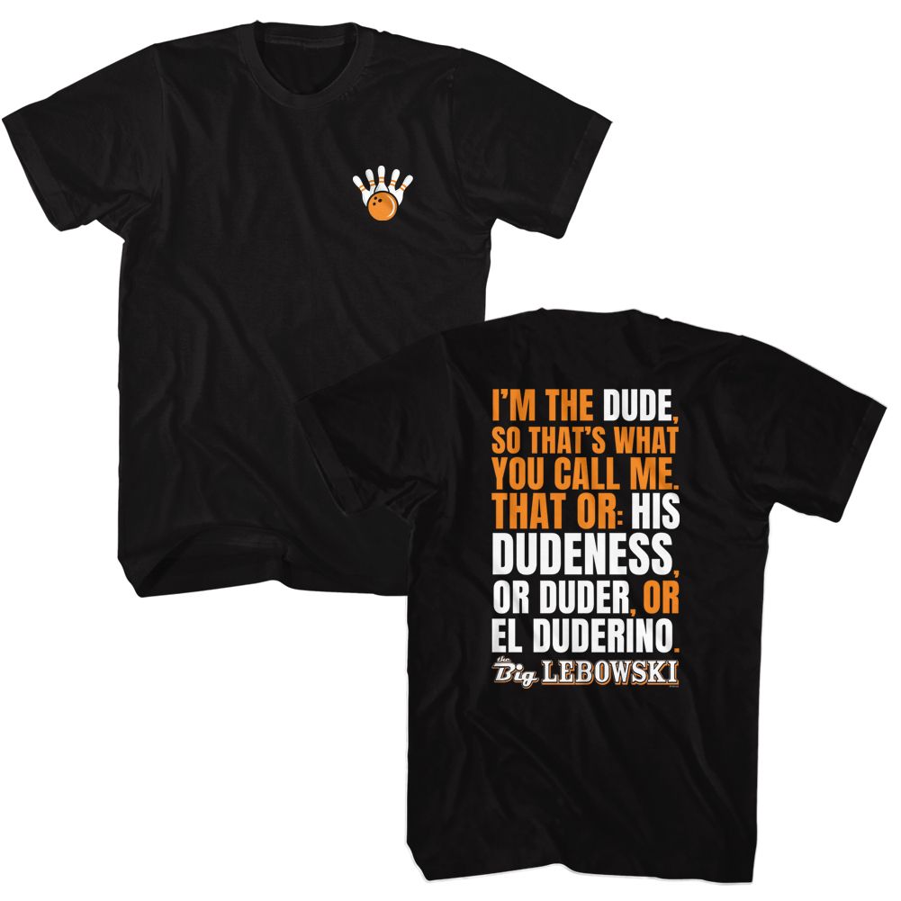 THE BIG LEBOWSKI - BIG LEBOWSKI-IM THE DUDE SHIRT