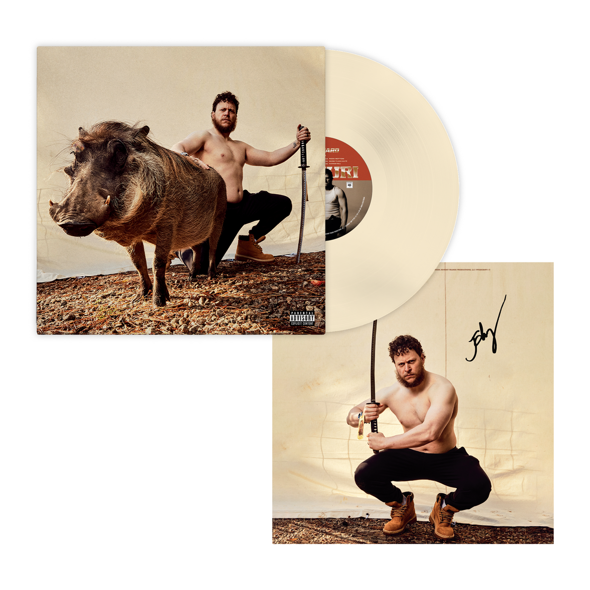 BILMURI 'KINDA HARD' LP + SIGNED INSERT - LTD. - TUSK