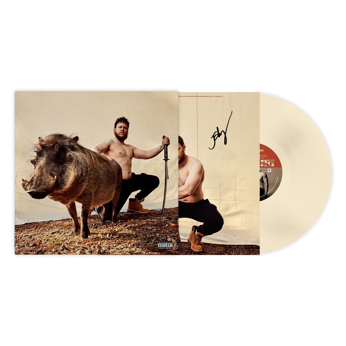 BILMURI 'KINDA HARD' LP + SIGNED INSERT - LTD. - TUSK