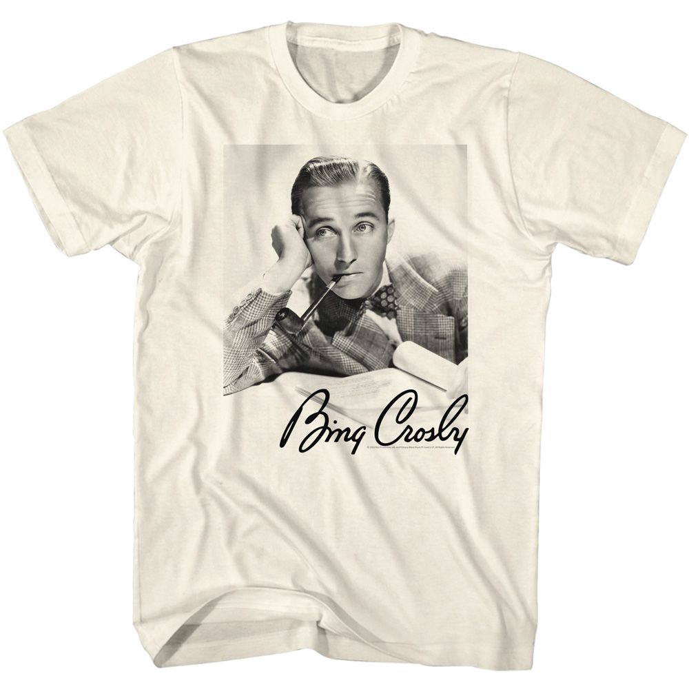 BING CROSBY - LEAN PIPE SIGNATURE SHIRT