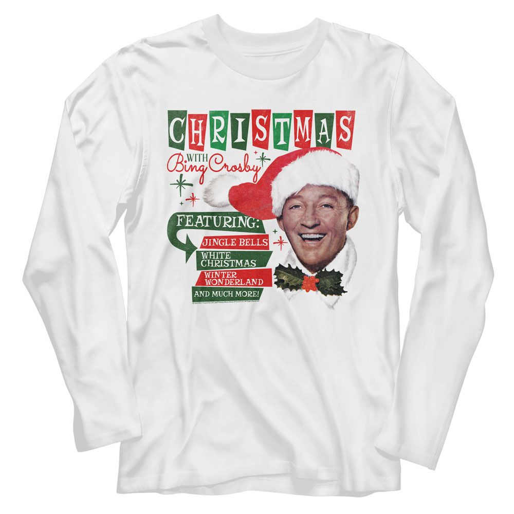 BING CROSBY - CHRISTMAS WITH BC SHIRT