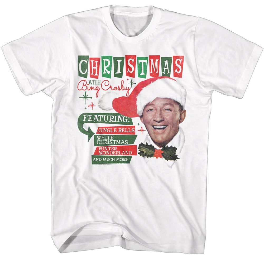 BING CROSBY - CHRISTMAS WITH SHIRT