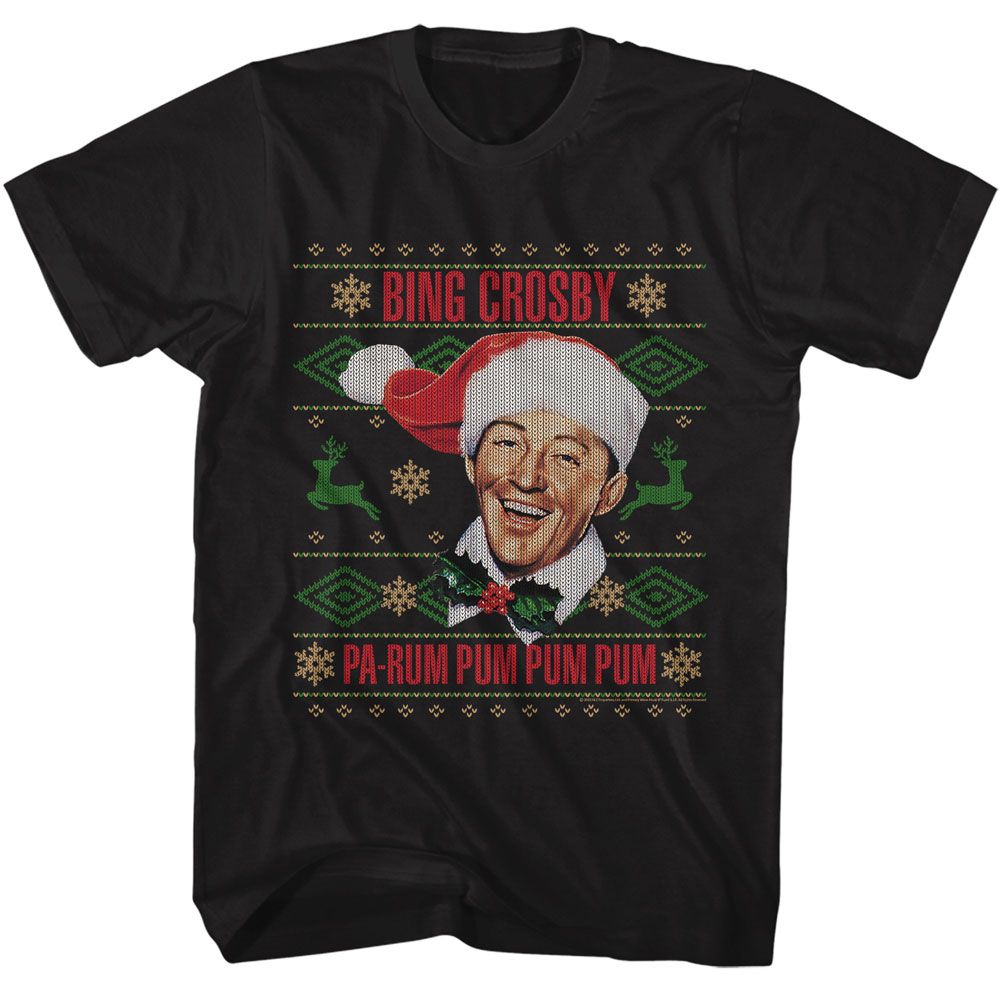 BING CROSBY - CHRISTMAS SWEATER SHIRT