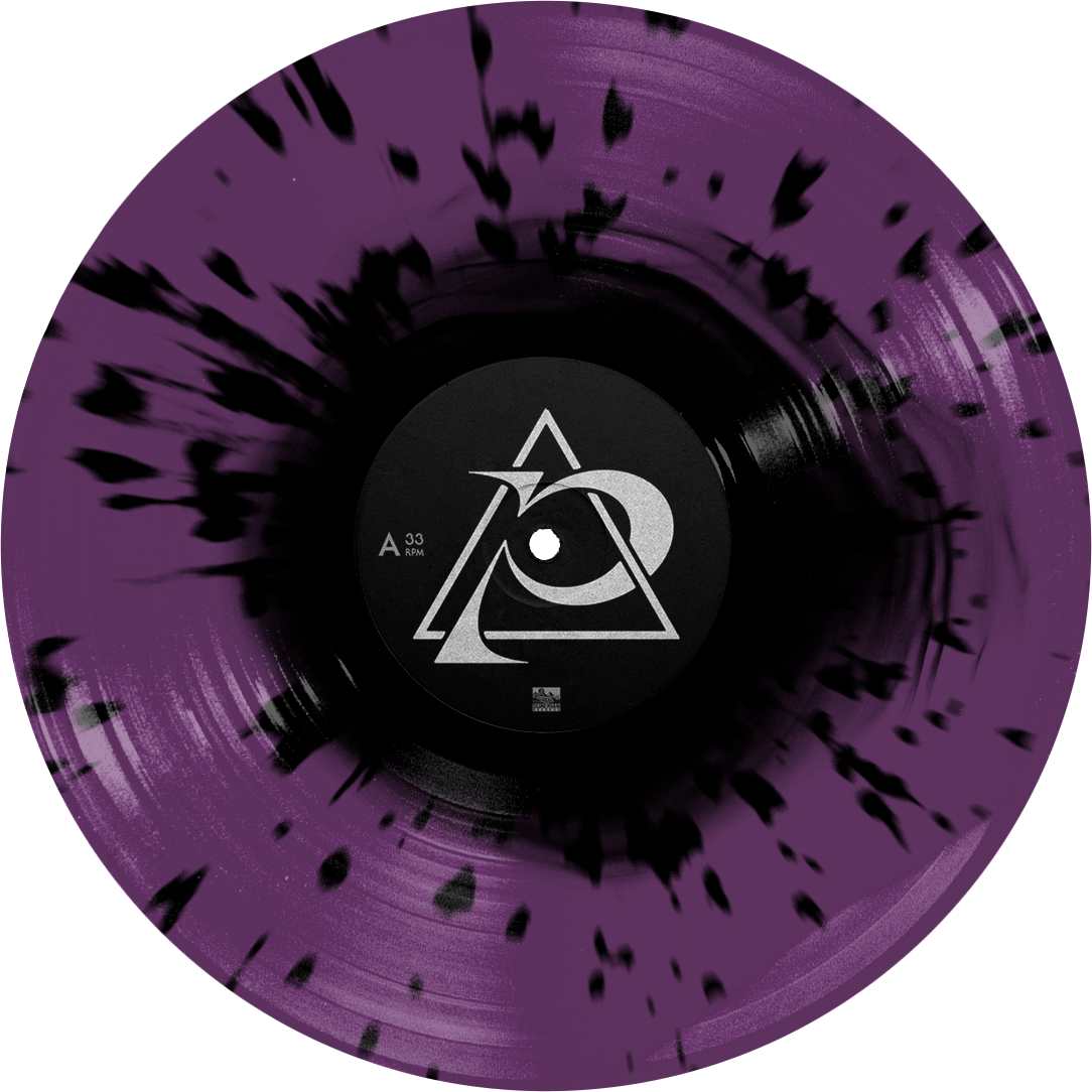 POPPY ‘ZIG’ LP - EXCLUSIVE - LTD. 500 - BLACK/TRANSPARENT PURPLE/BLACK/SPLATTER