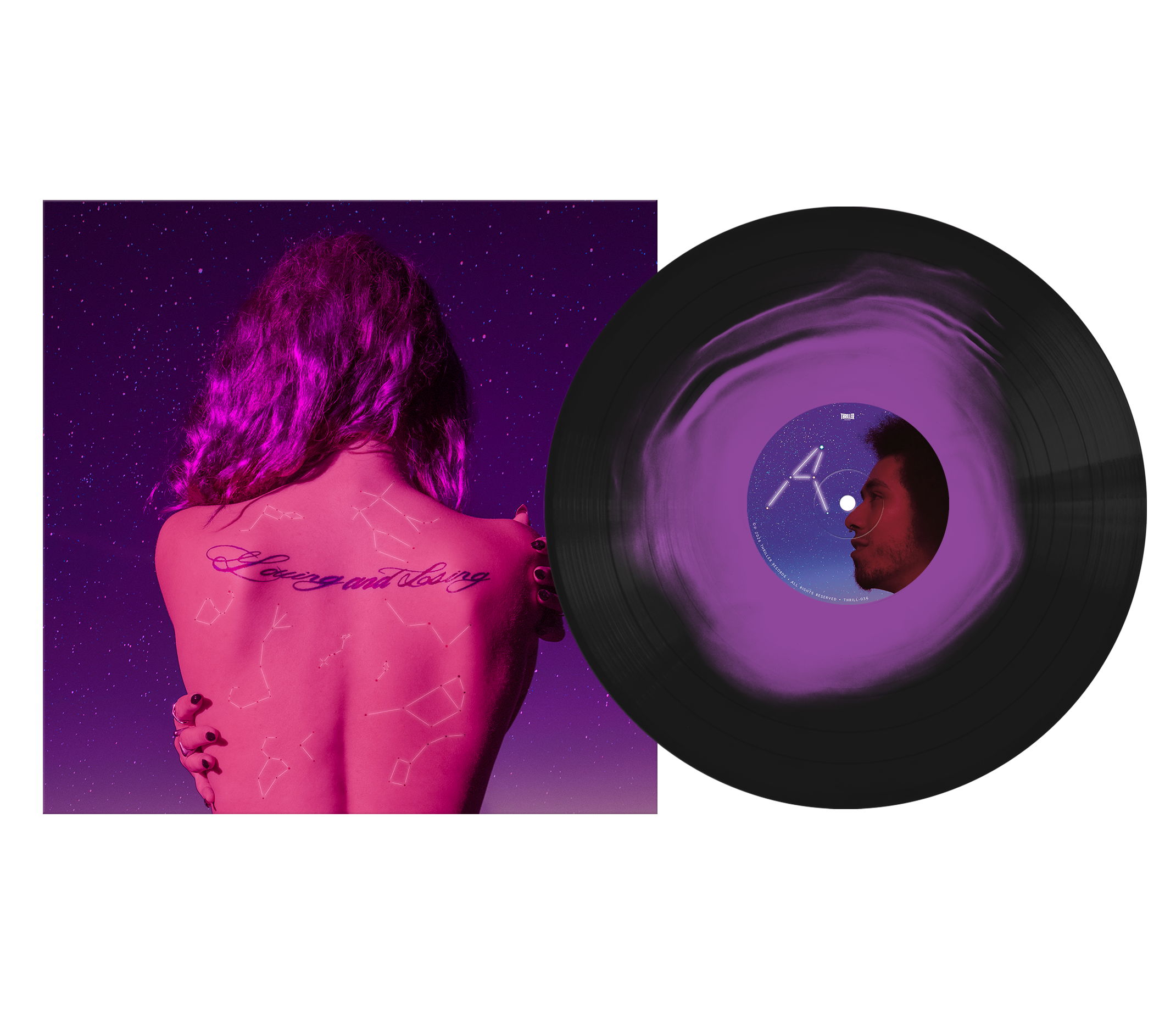 HONEY REVENGE ‘LOVING AND LOSING’ LP - EXCLUSIVE - LTD. 500 - PURPLE/BLACK
