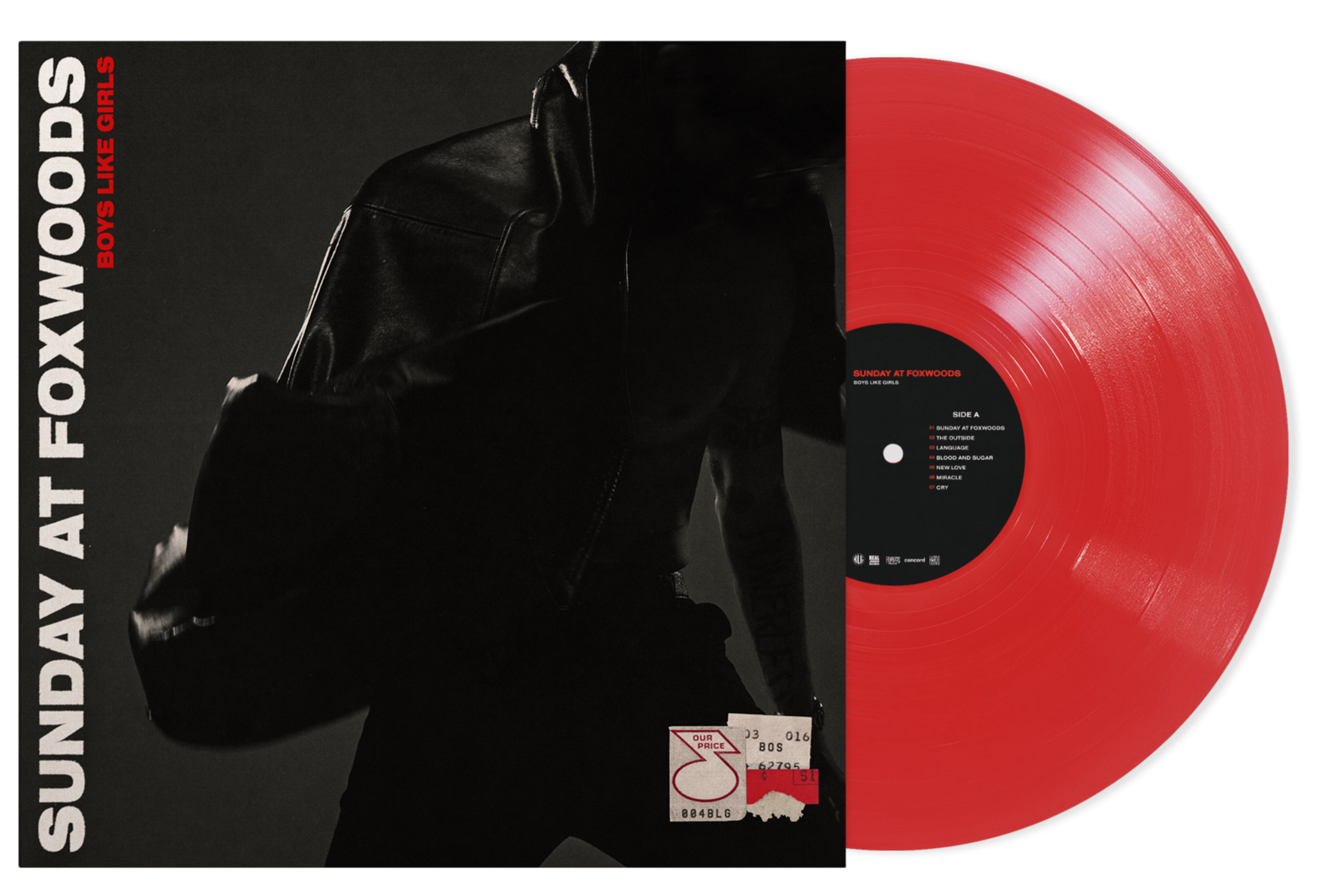 BOYS LIKE GIRLS ‘SUNDAY AT FOXWOODS’ LP - LTD. 500 - RUBY
