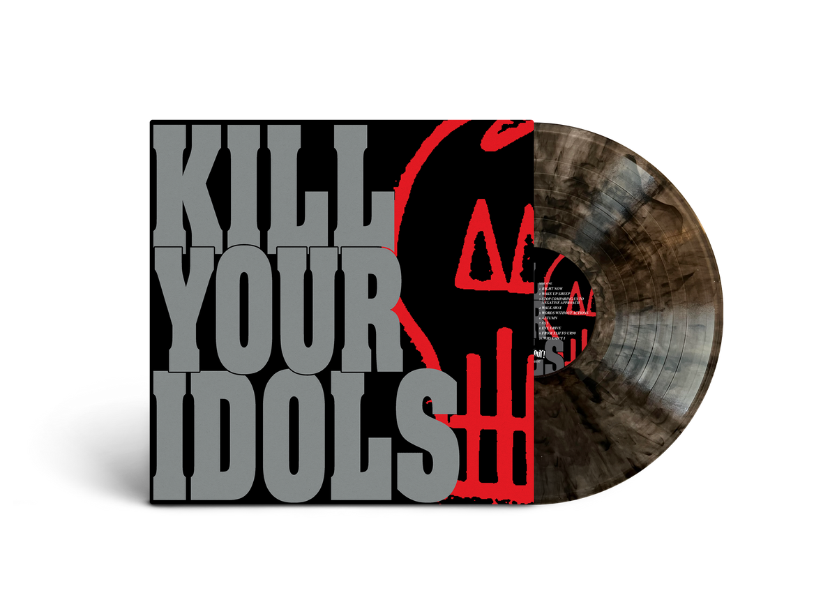 KILL YOUR IDOLS ‘NO GIMMICKS NEEDED’ LP - EXCLUSIVE - LTD. 100 - CLEAR SMOKE