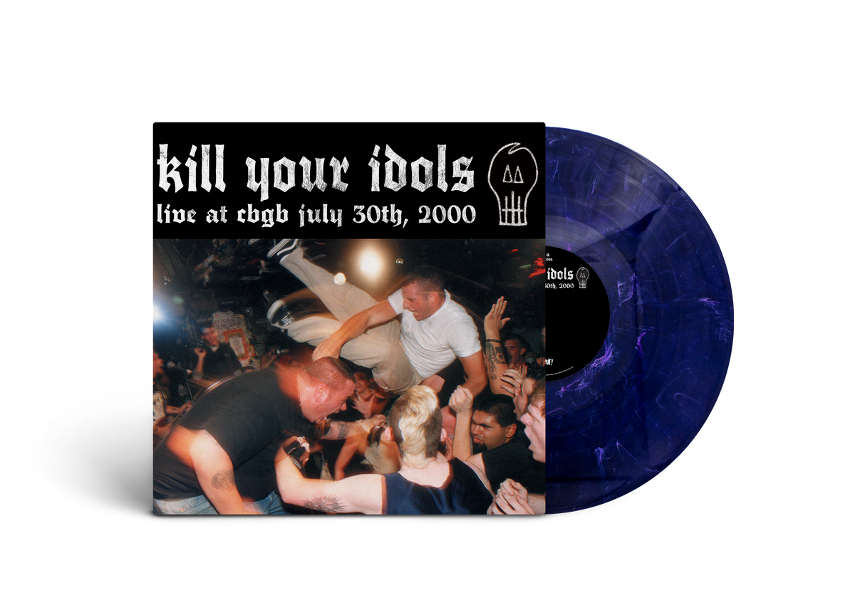 KILL YOUR IDOLS ‘LIVE AT CBGB’ LP - EXCLUSIVE - LTD. 100 - DEEP PURPLE SWIRL