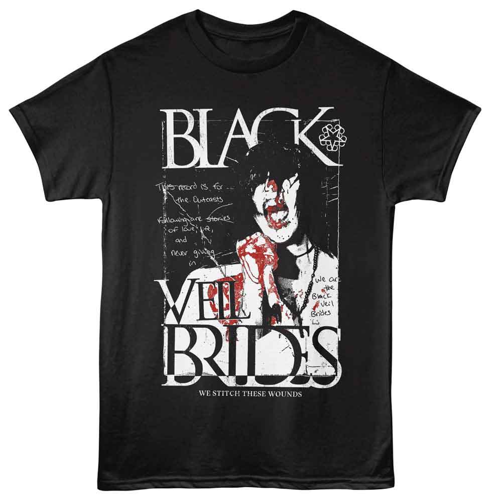 BLACK VEIL BRIDES - BVB SINGING SHIRT