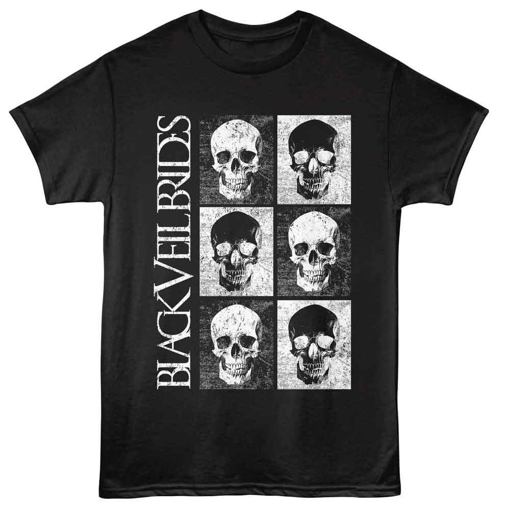 BLACK VEIL BRIDES - BVB SKULLS SHIRT