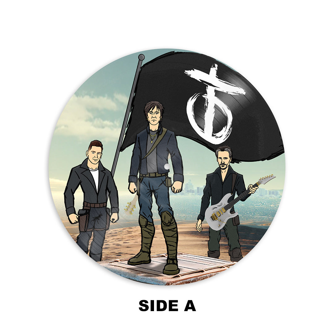 BILLY MORRISON AND COREY TAYLOR FEAT. STEVE VAI 'INCITE THE WATCH' 12" - LTD. 500 - PICTURE DISK