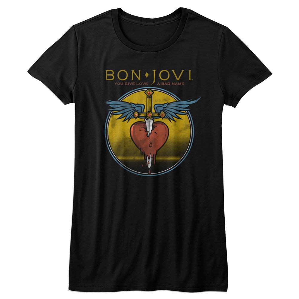 BON JOVI - BAD NAME LADIES SHIRT