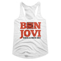 BON JOVI - HAVE A NICE DAY LADIES SHIRT