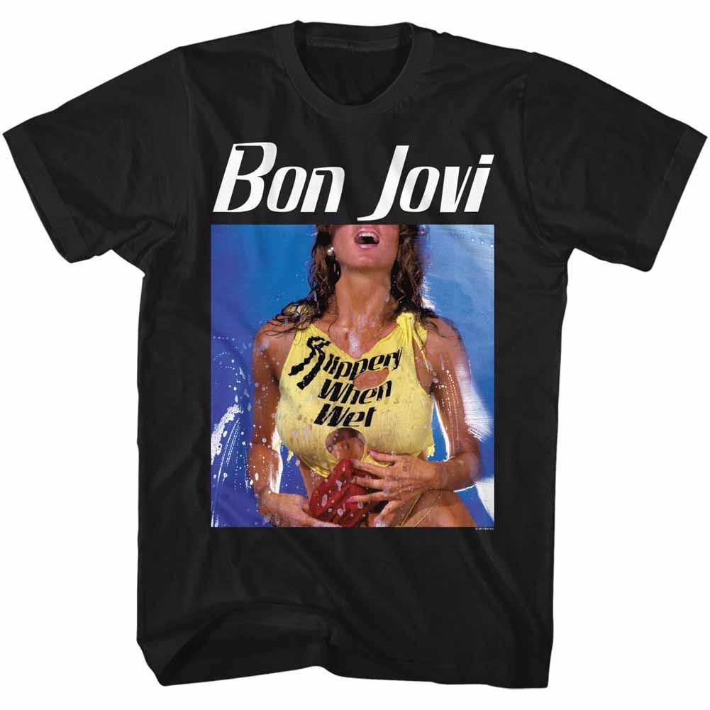BON JOVI - BON SLIPPERY SHIRT