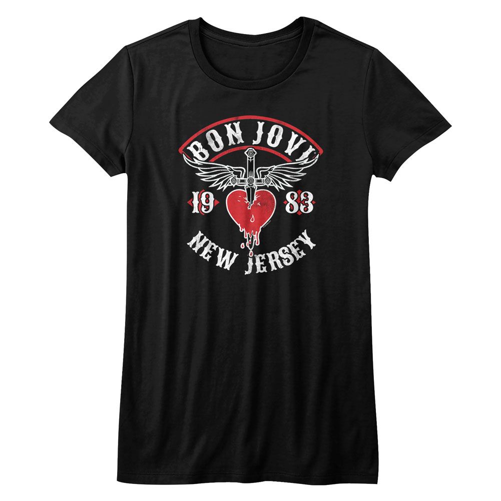 BON JOVI - NJ38 LADIES SHIRT