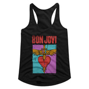 BON JOVI - HEART AND DAGGER LADIES SHIRT