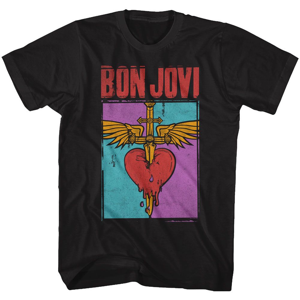 BON JOVI - HEART AND DAGGER SHIRT
