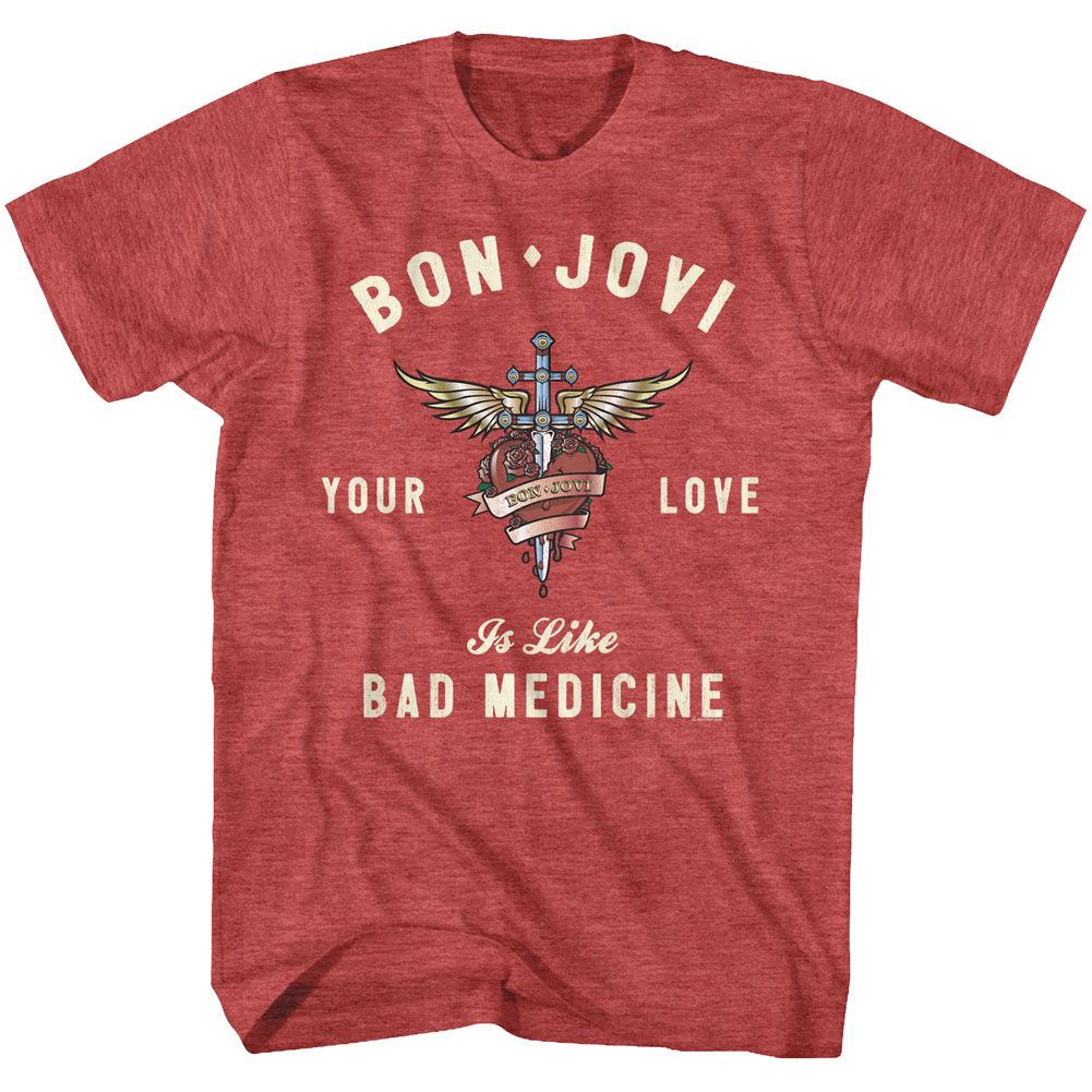 BON JOVI - HEART AND DAGGER SHIRT