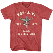 BON JOVI - HEART AND DAGGER SHIRT