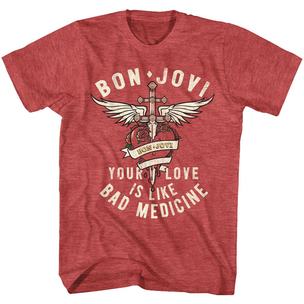 BON JOVI - BAD MEDICINE SHIRT
