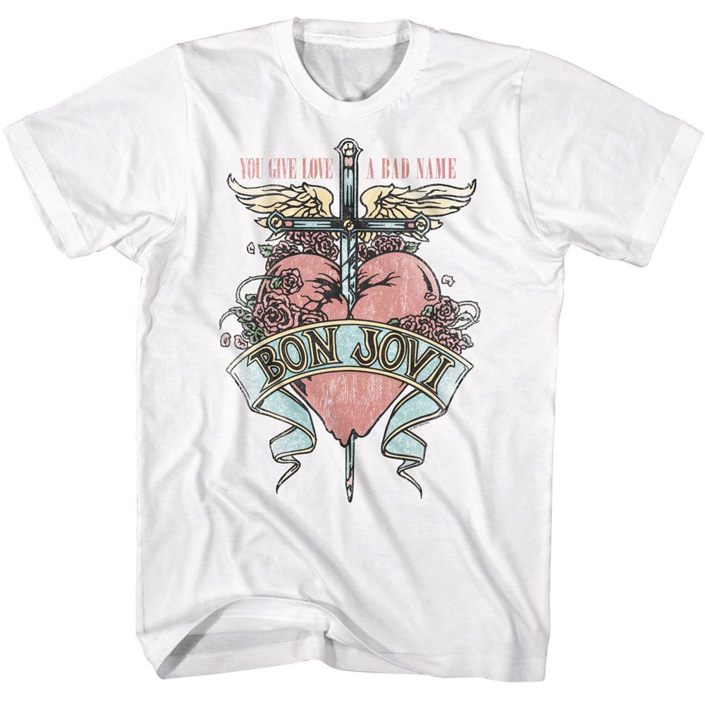 BON JOVI - LOVE A BAD NAME SHIRT