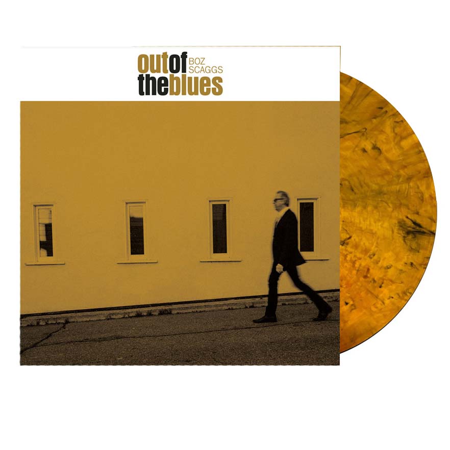 BOZ SKAGGS 'OUT OF THE BLUES' 7" - TIGER'S EYE TRANSLUCENT